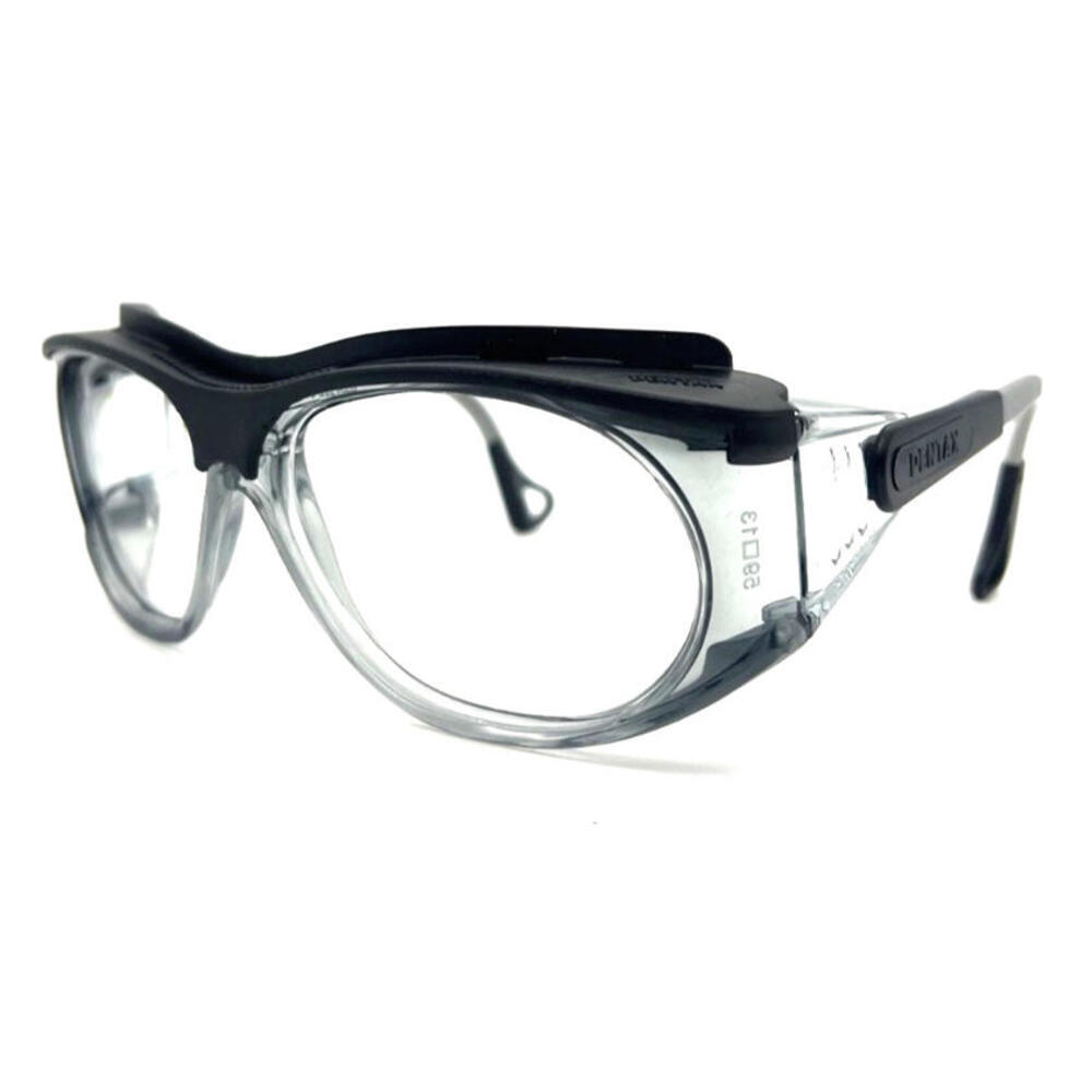 NEW PENTAX Z87-2+ GRAY SAFETY/SPORT EYEGLASSES 59-13-121-138 (ADJ)
